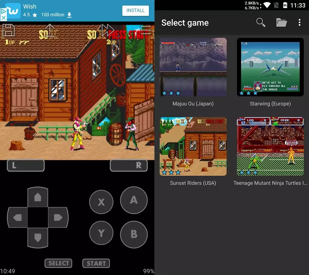 SNES Emulator